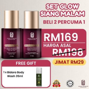 Set Glow Siang Malam