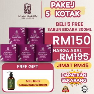 5x Hydraglow Soap