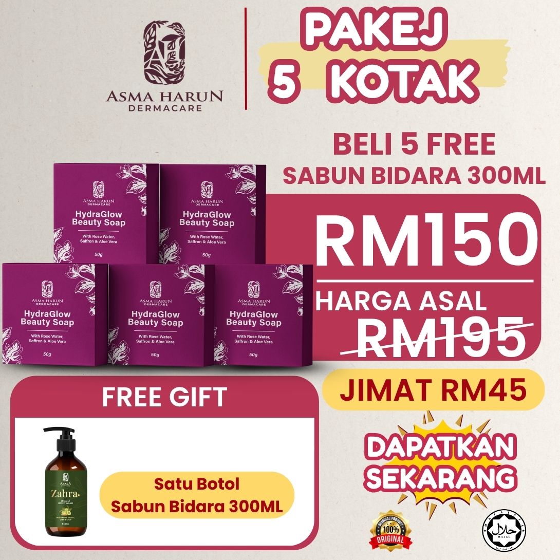 5x Hydraglow Soap